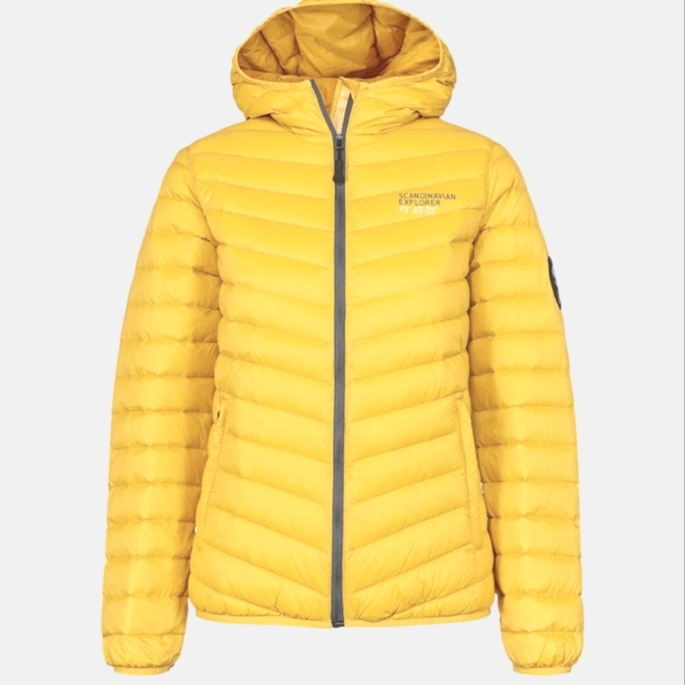 Scandinavian Explorer Down jacket yellow